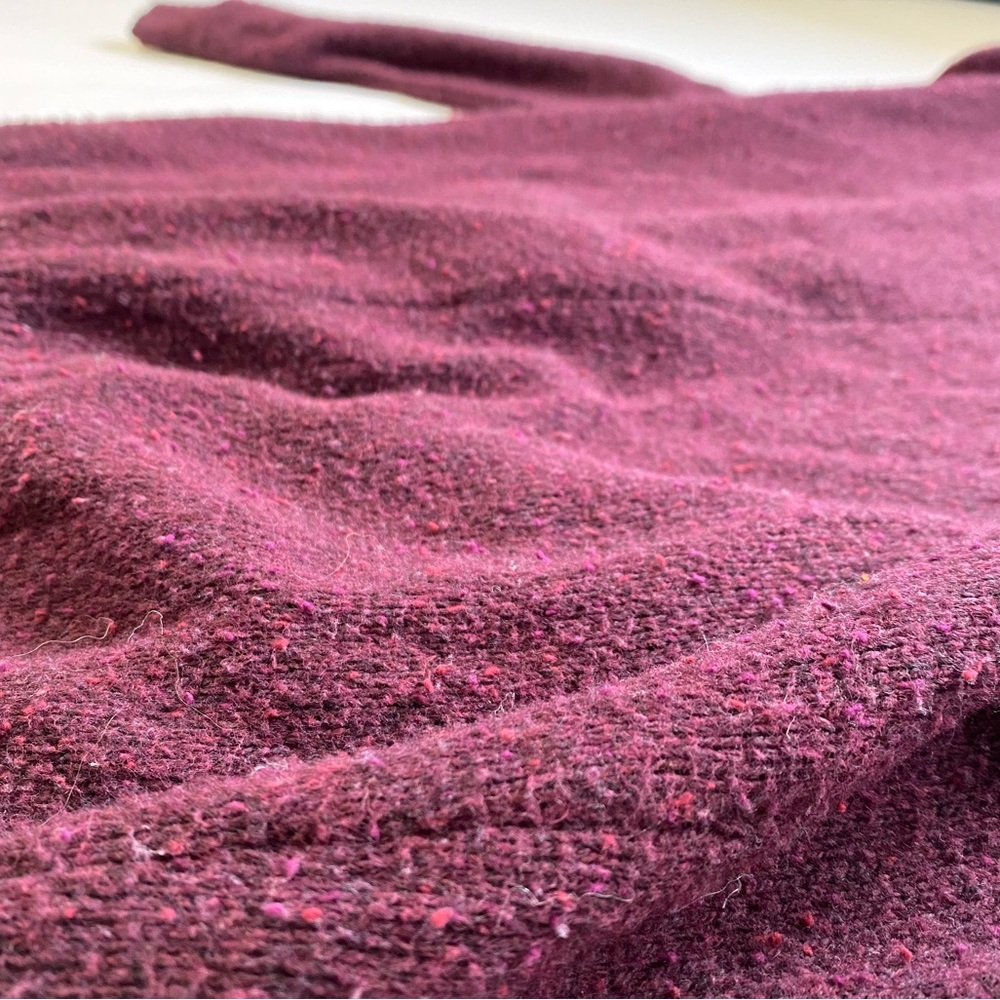 Medium Maroon Roots Cardigan - Picture 7 of 9